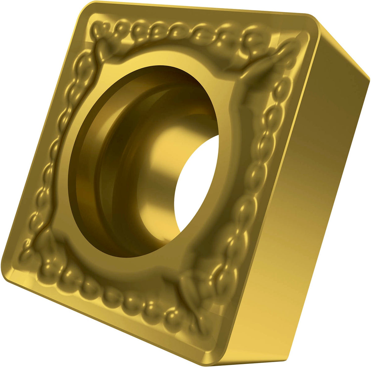 Dormer Pramet Bohr-Wendeschneidplatte SCET 050204-SD D8330 PVD beschichtet Gold