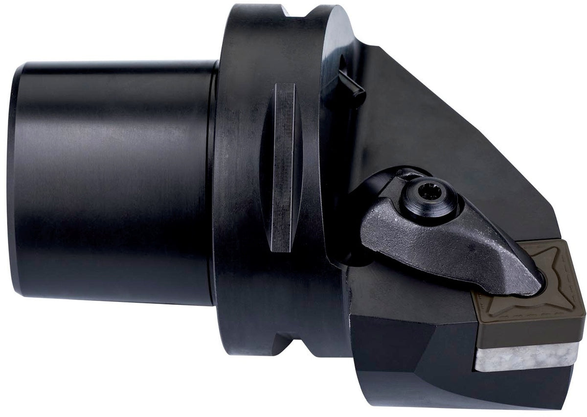 PRAMET Klemmhalter ISO C4-DSRNL-22050-12 mit Polygonkupplung, Linkslauf, 40 mm