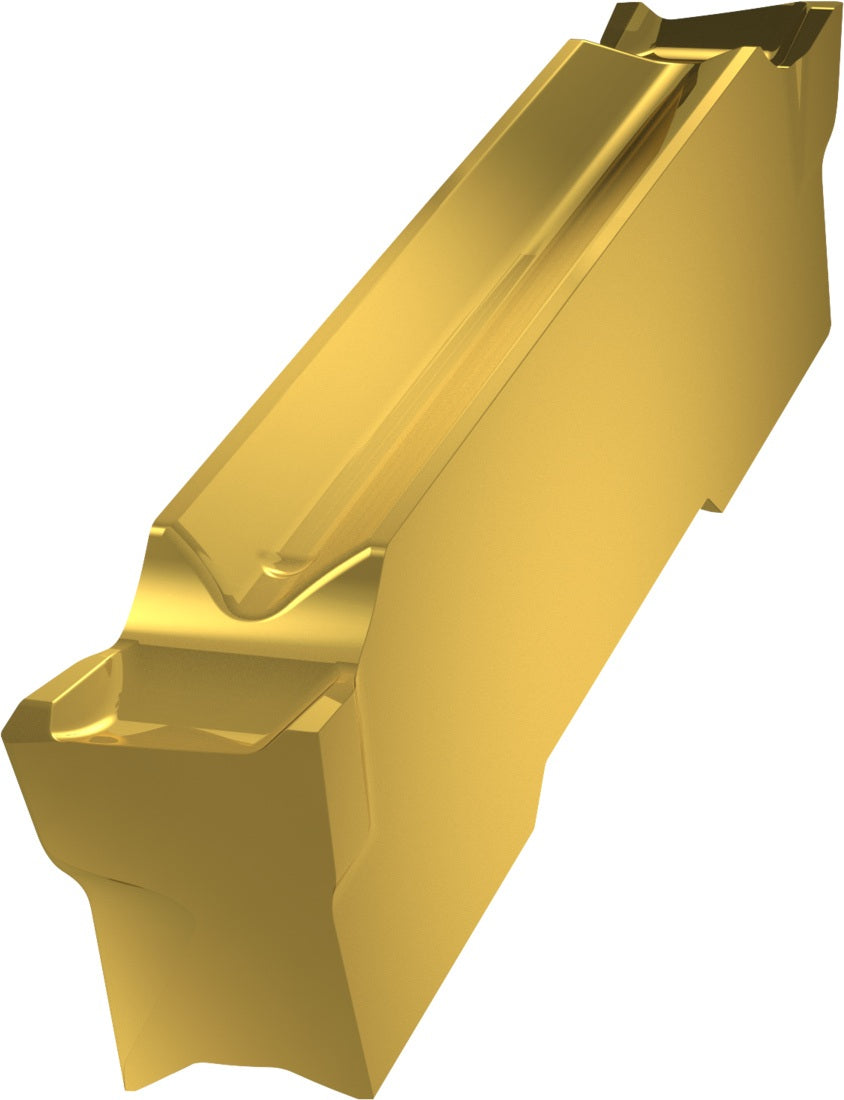 PRAMET Wendeschneidplatte GL2-D200M02-PR:G8330 2mm PVD-beschichtet Gold