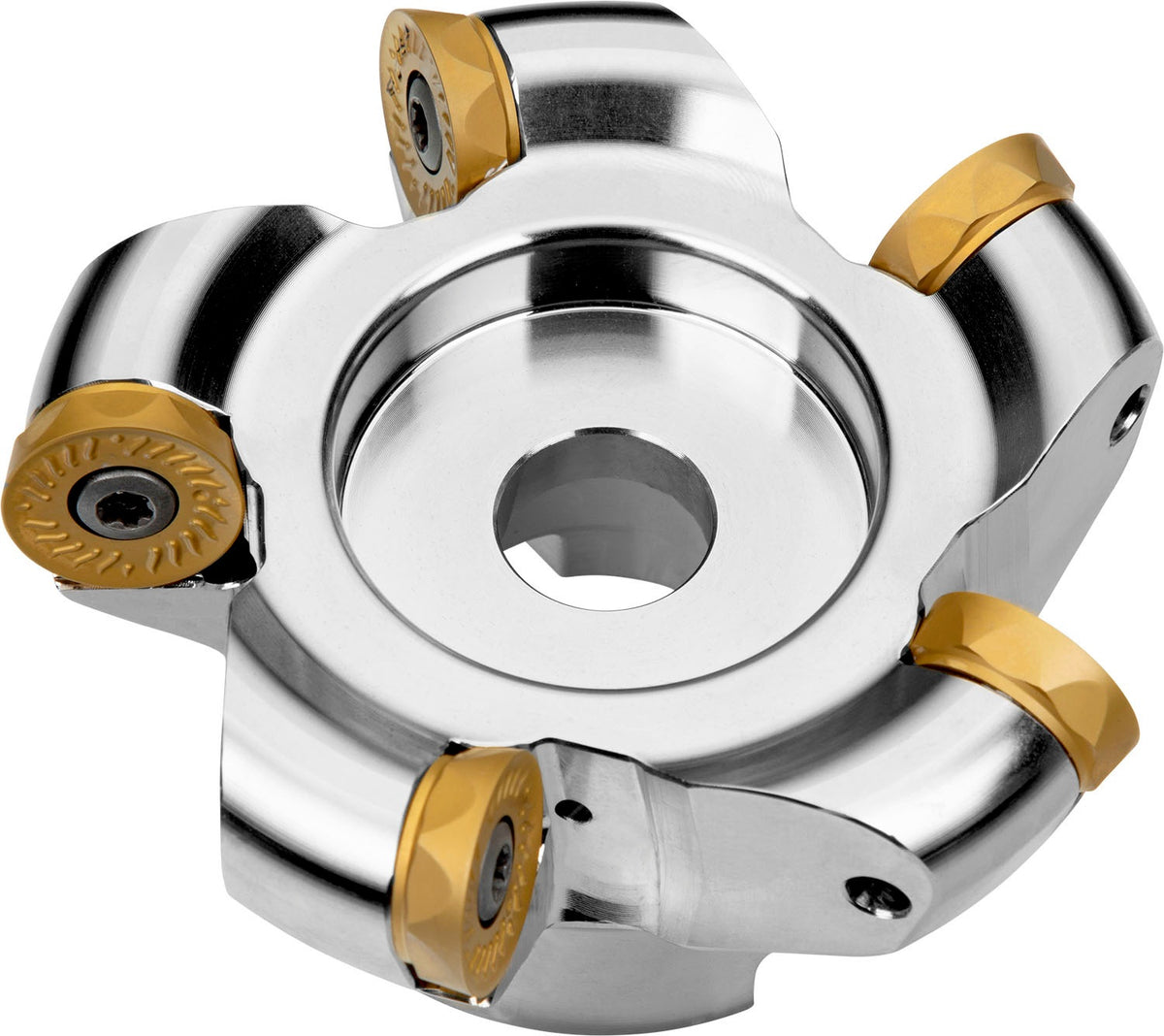 PRAMET Kopier-Planfräser D.100mm mit Wendeplatten – SRC20, DIN 8030-A, 7600 rpm