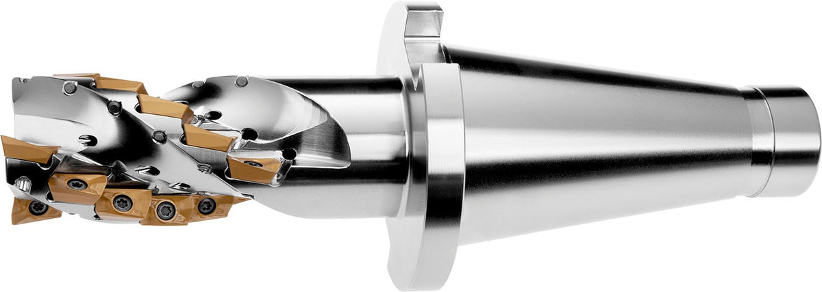 PRAMET Walzenstirnfräser ISO 100T05R-S90AD16E80-C, D.40mm, Rechtslauf, Schneid-D.100mm