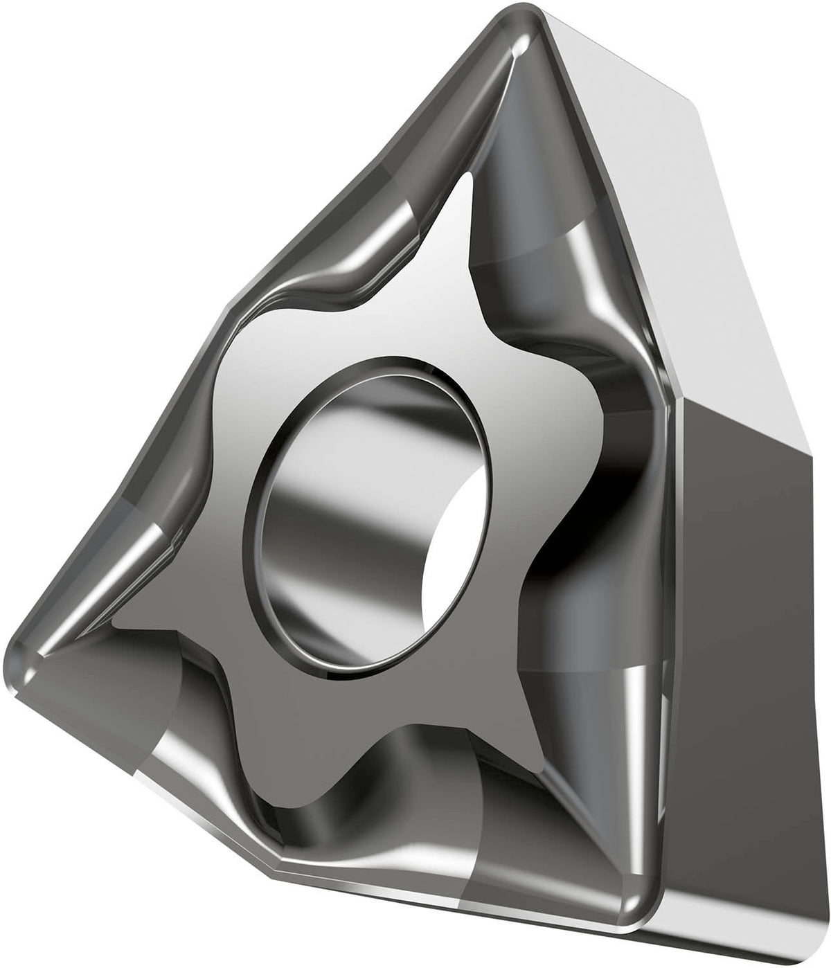 PRAMET Drehwendeschneidplatte WNMG 080408E-NF:HF7 – 10 Stück, Trigon 80°, unbeschichtet