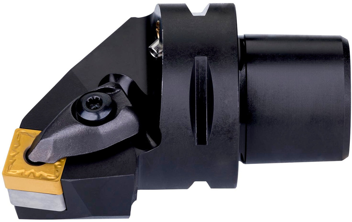 PRAMET Klemmhalter ISO C4-DSRNL-22050-12 mit Polygonkupplung, Linkslauf, 40 mm