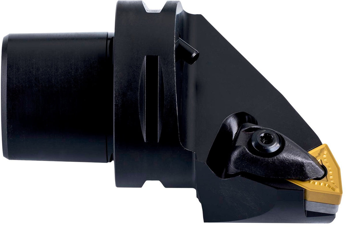 PRAMET Klemmhalter ISO C4-DWLNL-27050-08 mit Polygonkupplung, 40 mm, Linkslauf