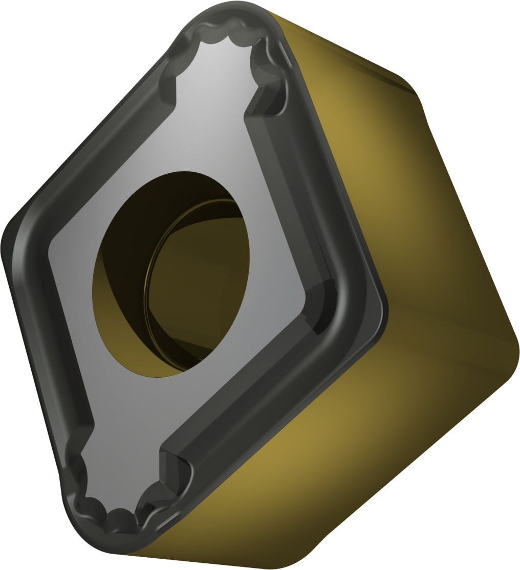 PRAMET Drehwendeschneidplatte CNMX 190740SN-RF:T5315 – 80° Rhombisch, MT-CVD beschichtet
