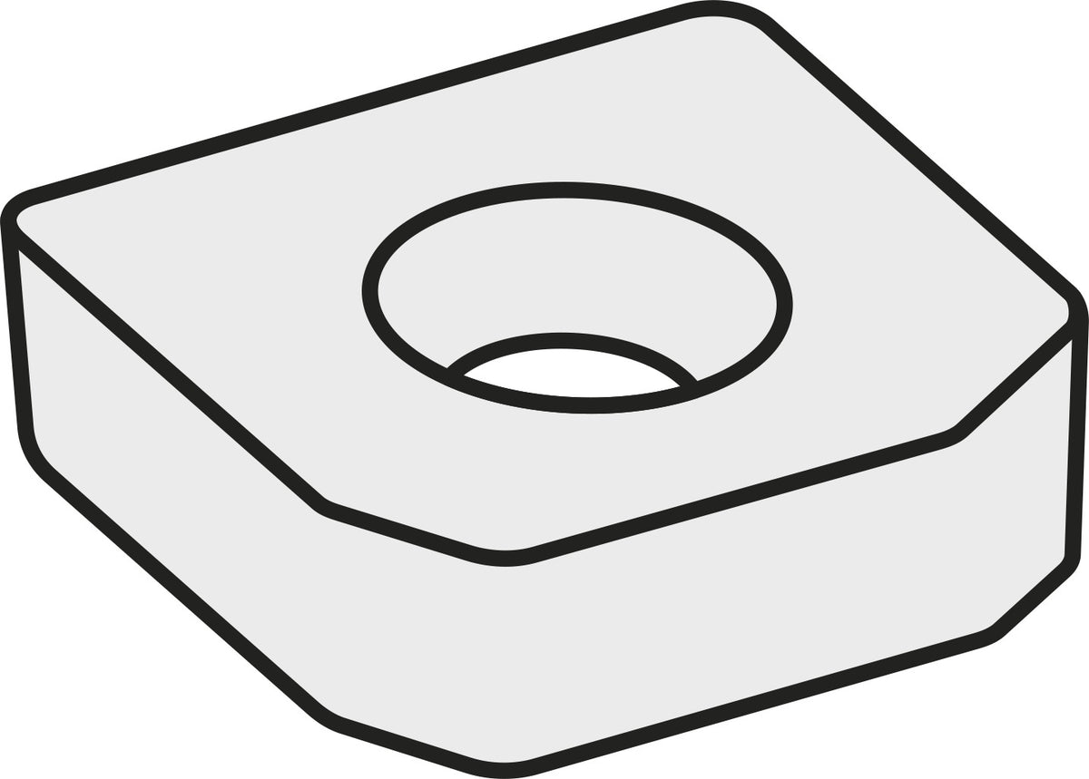 PRAMET Wendeplatten-Unterlegscheibe ISO CCW 120312:GJ11 – Ersatzteil für Abstechwerkzeuge