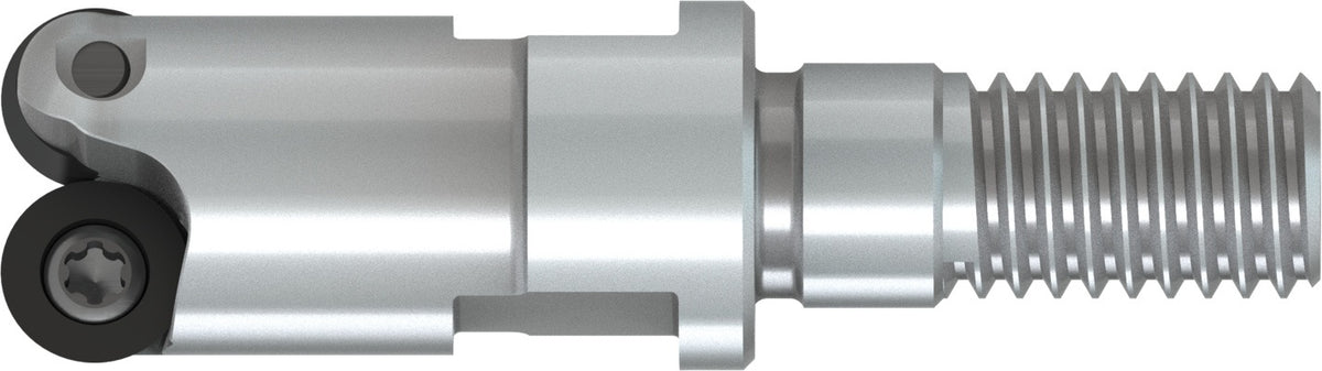 Dormer Pramet Kopier-Planfräser ISO 10E2R020M06-SRD05-CF, 6,5 mm Schaft, 10 mm Schneid-Durchmesser, mit Wendeplatte