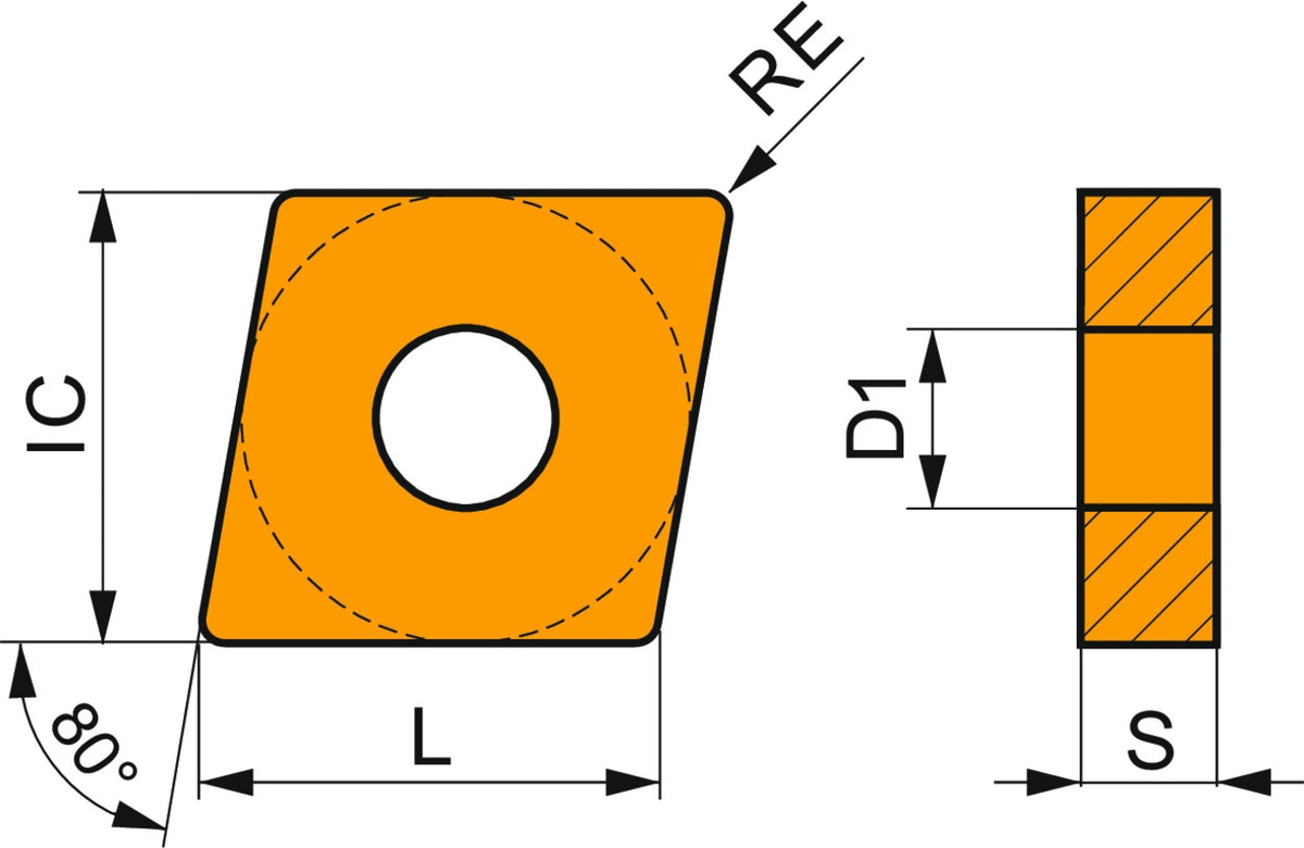 PRAMET Drehwendeschneidplatte CNMM 120408E-NR2 T7335 MT-CVD beschichtet für nichtrostende Stähle