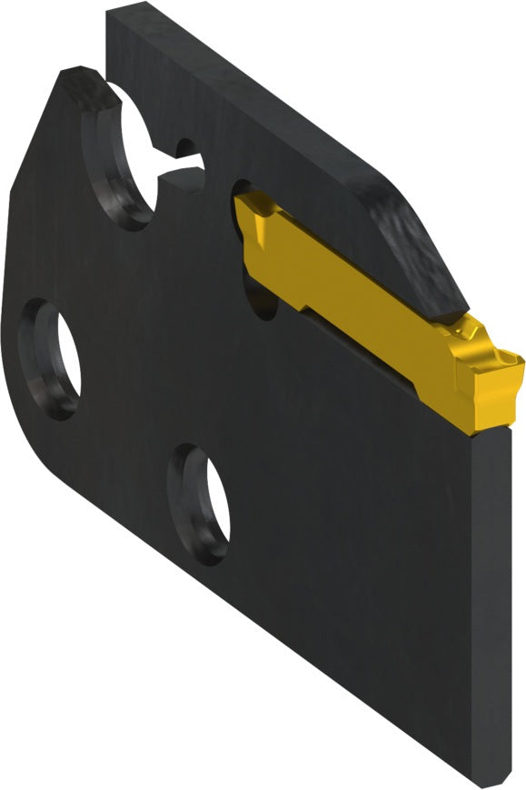 PRAMET Doppelseitiges Schwert GL2-S29CBS – Einstechtiefe 24 mm für MS-EN Halter