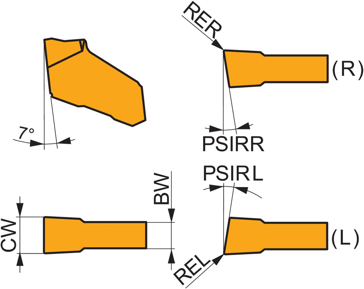 PRAMET Drehwendeschneidplatte LFMX 2.0-.16SL12M2 T8330 PVD-beschichtet