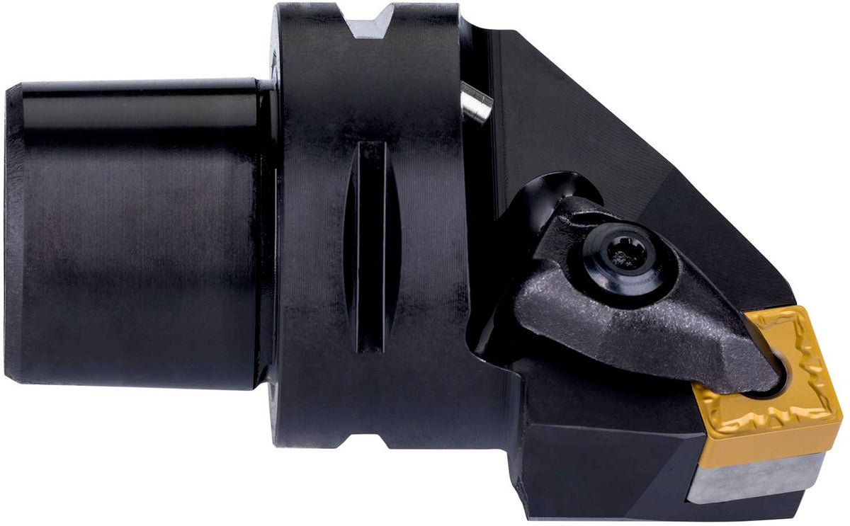 PRAMET Klemmhalter ISO C4-DSRNL-22050-12 mit Polygonkupplung, Linkslauf, 40 mm