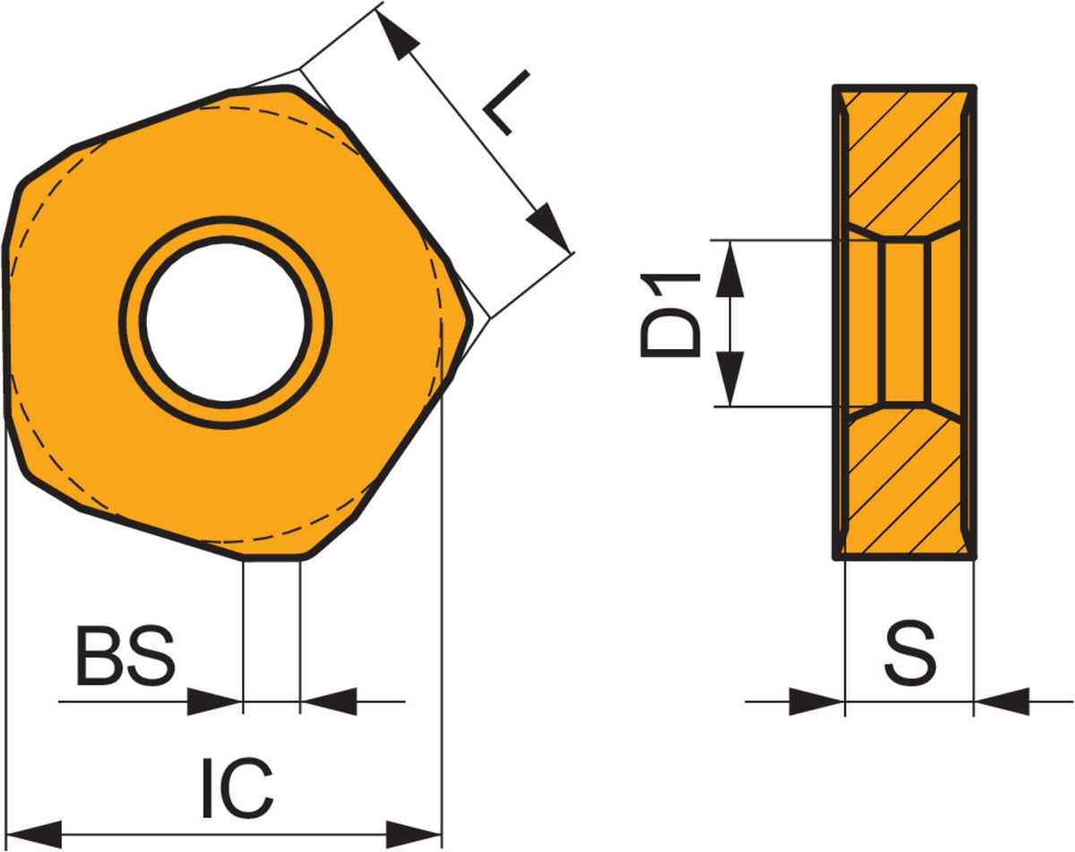 PRAMET Fräswendeschneidplatte PNMU 1308DNSR-M:8215 PVD-beschichtet, 10 mm – 5 Stück