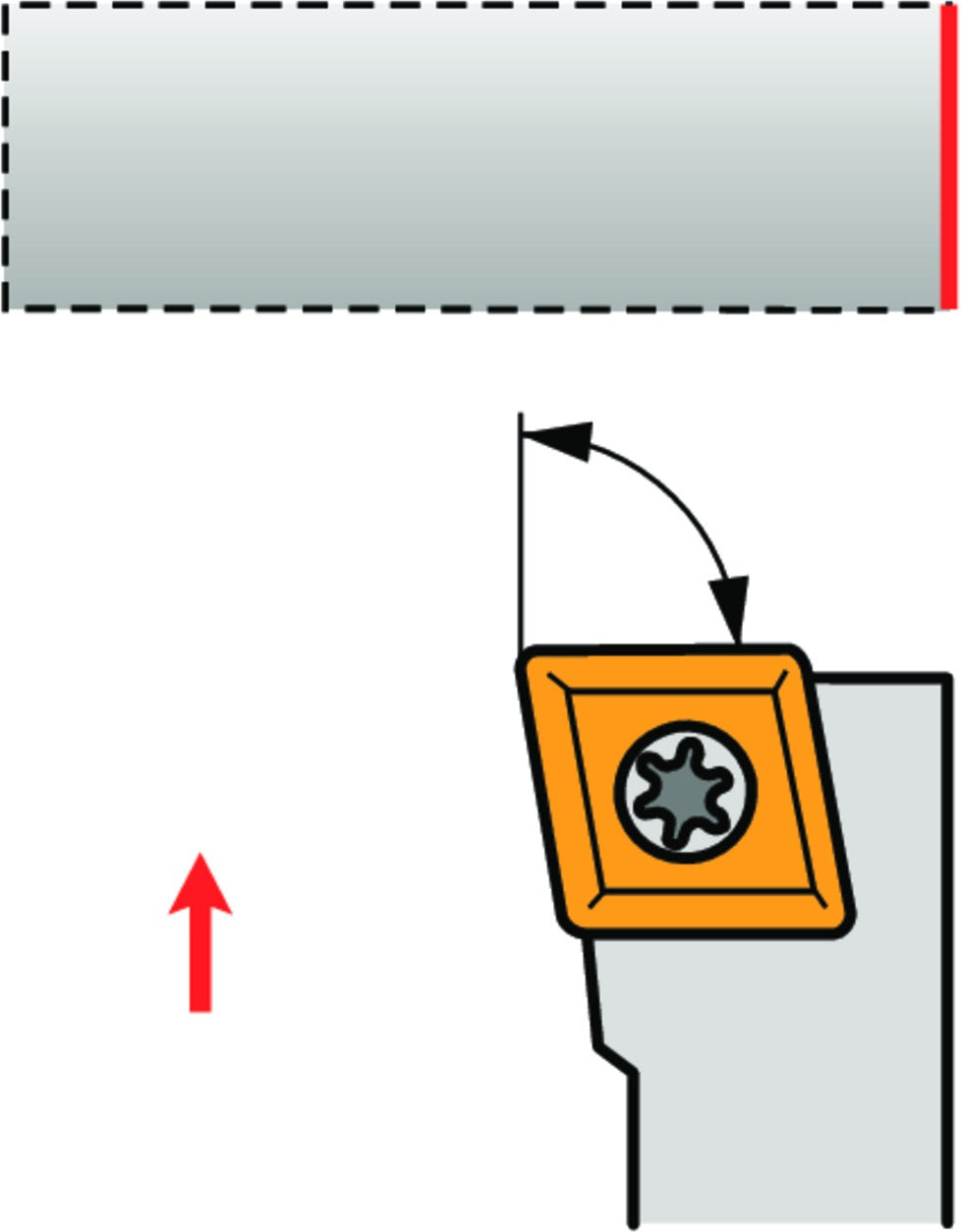 PRAMET Drehwerkzeughalter ISO SCFCR 1212 F 09 – Schraubklemmung für CC.. 09T3.. Wendeschneidplatten