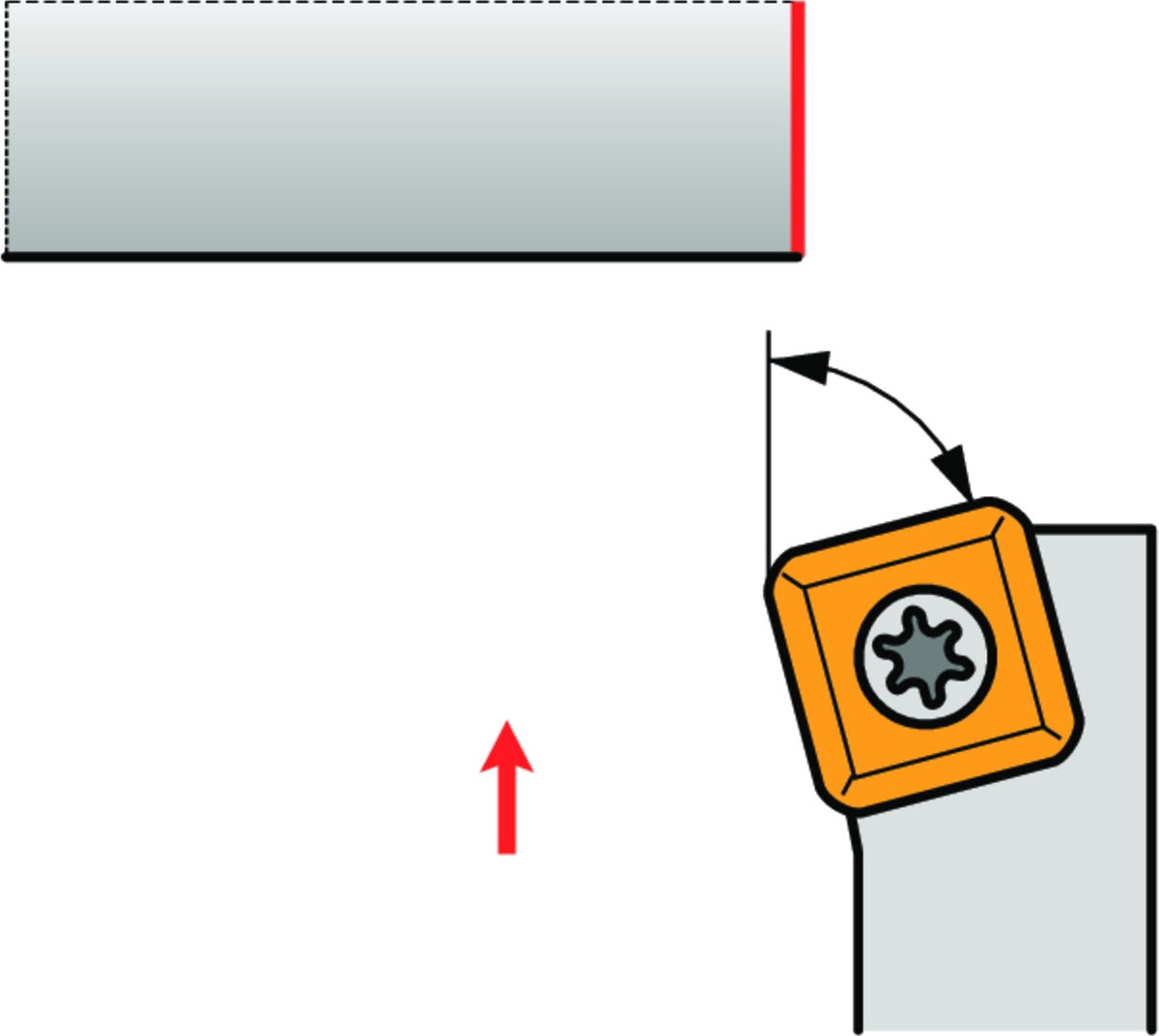 PRAMET Drehwerkzeughalter ISO SSKCR 1616 H 09 Rechtslauf 100 mm Schraubklemmung