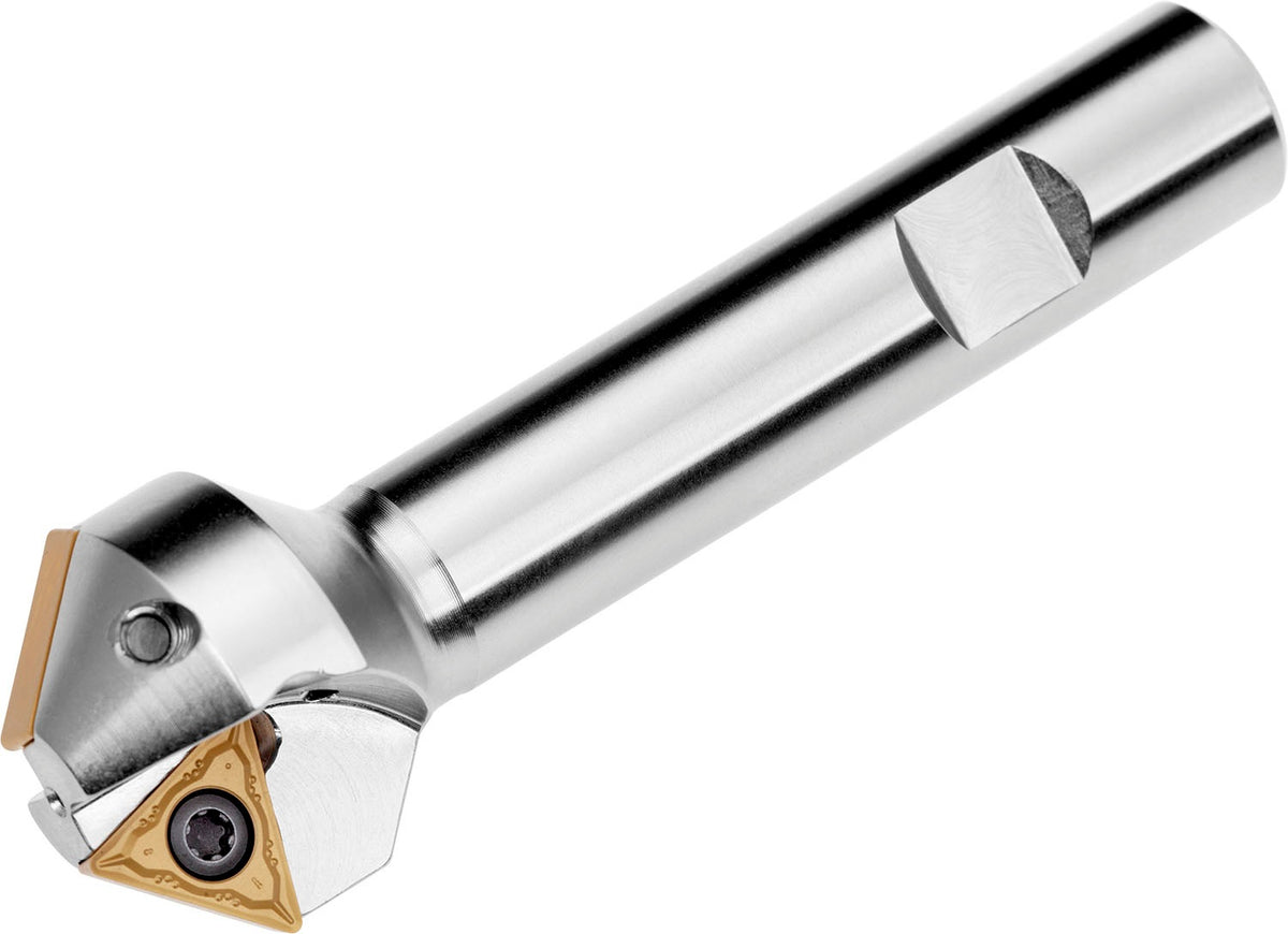 PRAMET Fasenfräser ISO 2516-45-11 D.16mm Rechtslauf – Wendeplatten-Trägerwerkzeug für präzises Entgraten