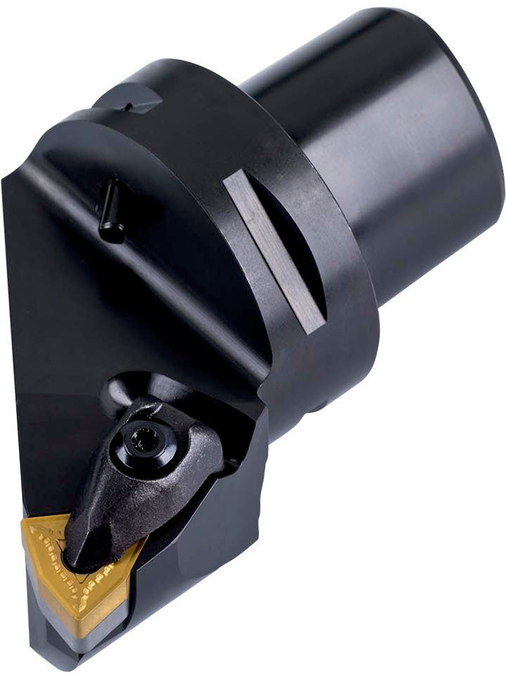 PRAMET Klemmhalter ISO C4-DWLNL-27050-08 mit Polygonkupplung, 40 mm, Linkslauf