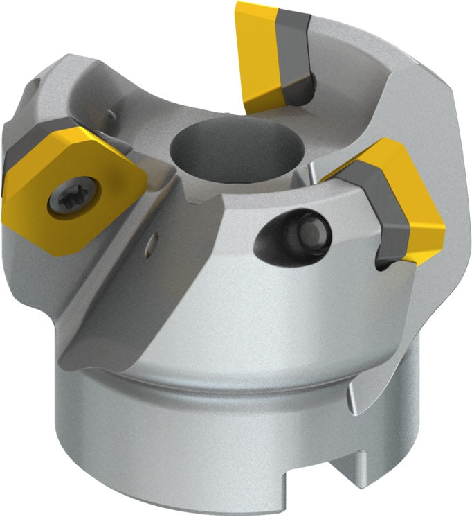 PRAMET Planfräser ISO 32N3R045B25-SSD13F-C, D.25mm Schaft, Schneid-D.44,9mm