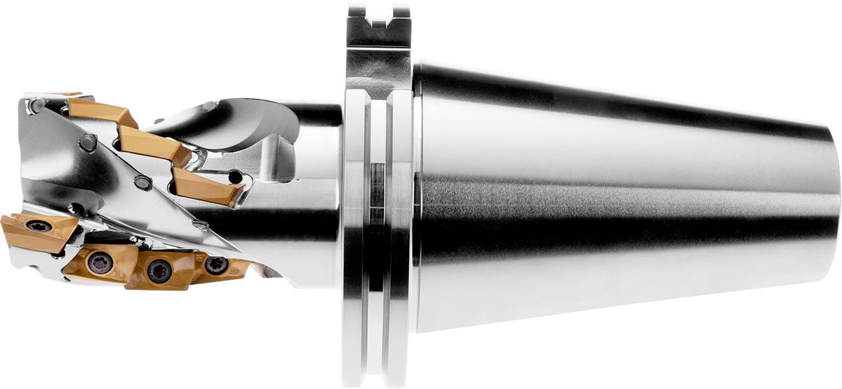 PRAMET Walzenstirnfräser ISO 100T05R-S90AD16E80-C, D.40mm, Rechtslauf, Schneid-D.100mm