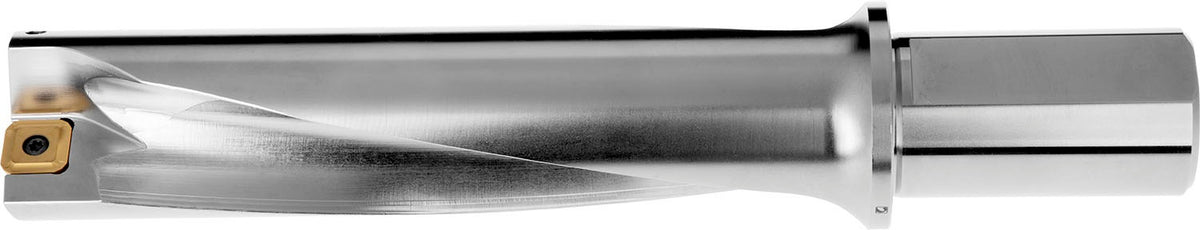 PRAMET Wendeplattenbohrer 4xD ISO 804D-17-68-S25 – 17 mm Bohrdurchmesser, 25 mm Zylinderschaft, Innenkühlung