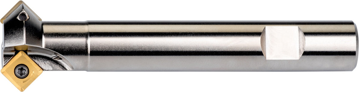 PRAMET Fasenfräser ISO 16N2R027B16-SSO09-C D.16mm Rechtslauf – Wendeschneidplatten-Fräser
