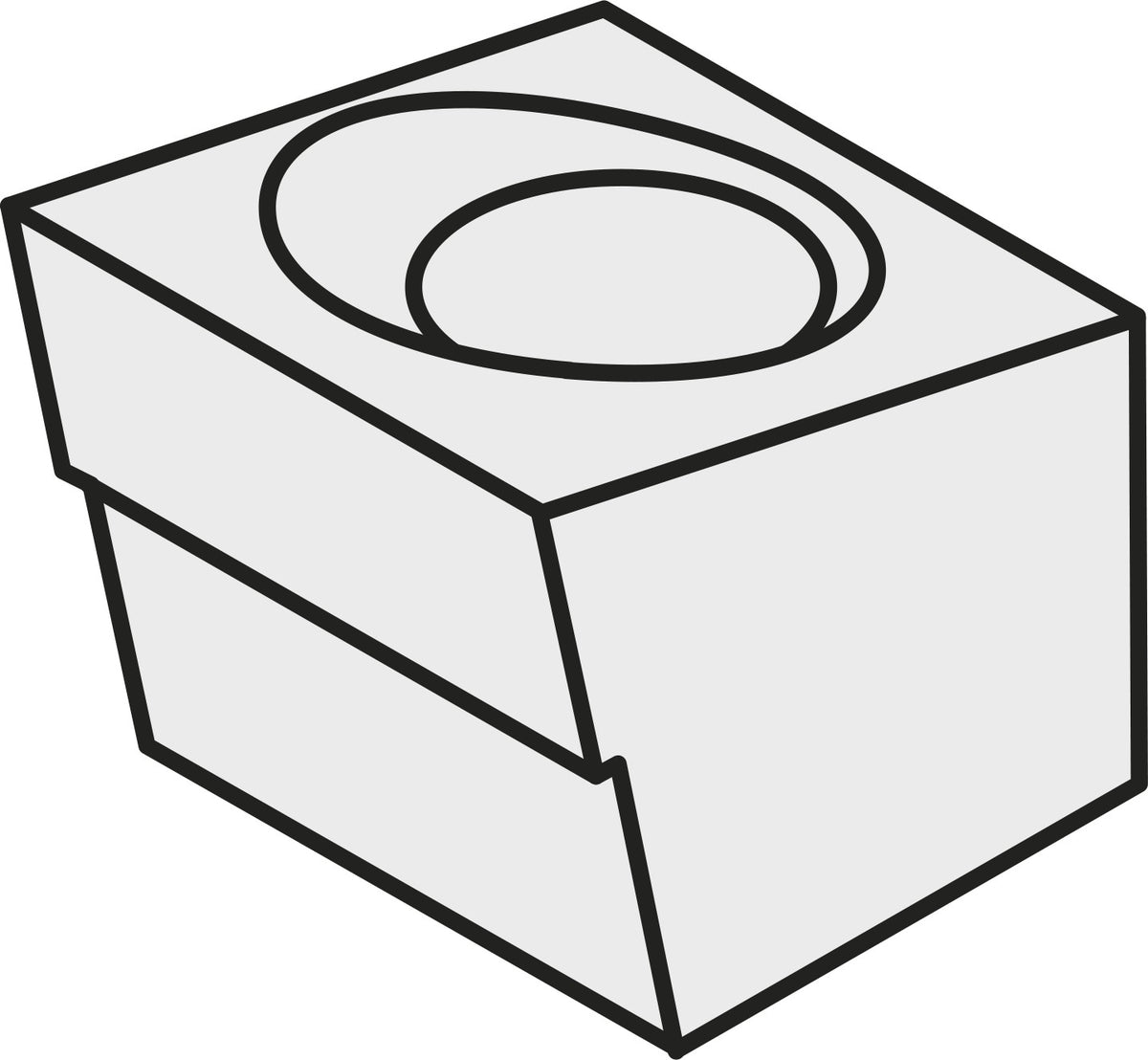 PRAMET Ersatzteil ISO 1121 für Abstechwerkzeuge – Präzisionsteil 55,7g