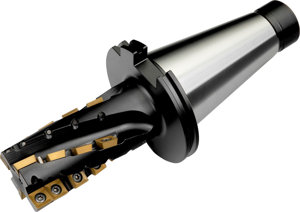 PRAMET Walzenstirnfräser ISO 50J4R124X50-SSAP55+21, Schneid-D. 50 mm, Rechtslauf, für tiefes Schulter- und Nutfräsen