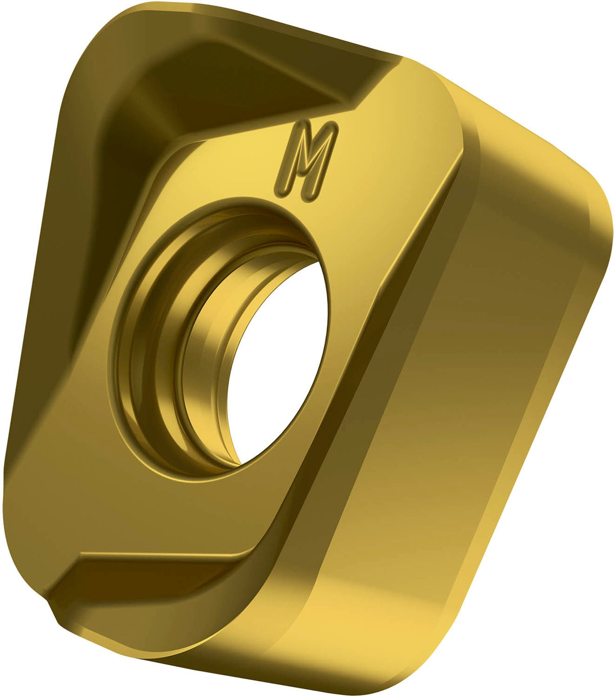 PRAMET Fräswendeschneidplatte LNGU 120525ER-M:M8340 D.4,5mm PVD beschichtet Gold
