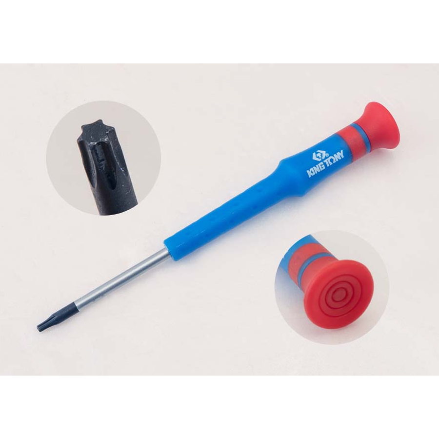 KING TONY Profi-Werkzeuge - TORX® Präzisions-Schraubenzieher, 3X40 - T5 14330515