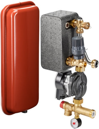 Oventrop Heizkreistrennmodul DUO für Regudis W-HTE – Systemtrennung mit Wärmeübertrager und Hocheffizienzpumpe