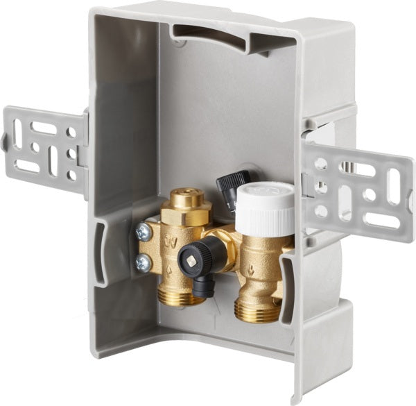 OVENTROP Unibox E BV vario Bypass – Raumtemperaturregler ohne Abdeckung, 3/4 Zoll