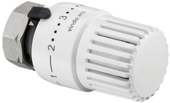 Oventrop Thermostat vindo RTD für Danfoss RTD-Ventile mit Nullstellung, M30 x 1,5, weiß