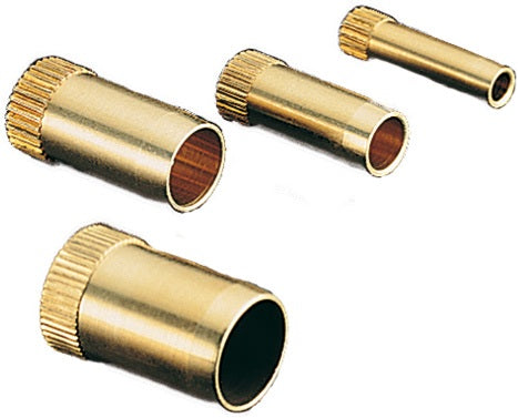 OVENTROP Ofix-Oil Stützhülse Messing 6 mm – Für weiche Rohre, 15,5 mm lang
