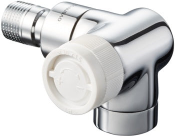 OVENTROP Thermostatventil Baureihe E Winkel-Eck links DN 15 1/2 Z PN 10 Edelstahl-Design