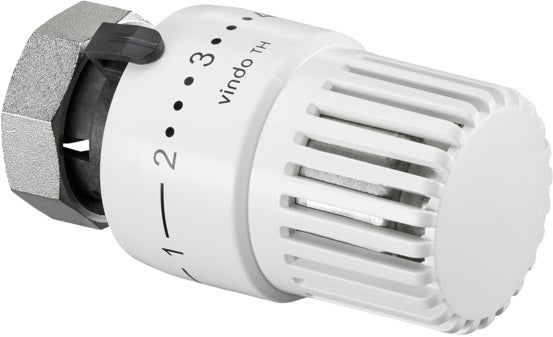 Oventrop Thermostat vindo TH mit Flüssig-Fühler, weiß, mit Nullstellung – M30 x 1,5