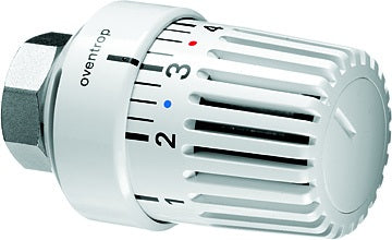 OVENTROP Thermostat Uni LH o Nullstellung weiß 7-28 °C – Flüssig-Fühler, M30 x 1,5