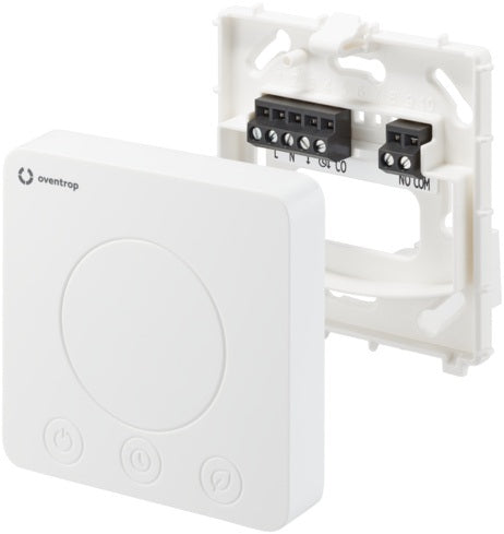 OVENTROP ClimaCon F 100 Raumthermostat Heizen/Kühlen Slave kabelgebunden 230 V Aufputz