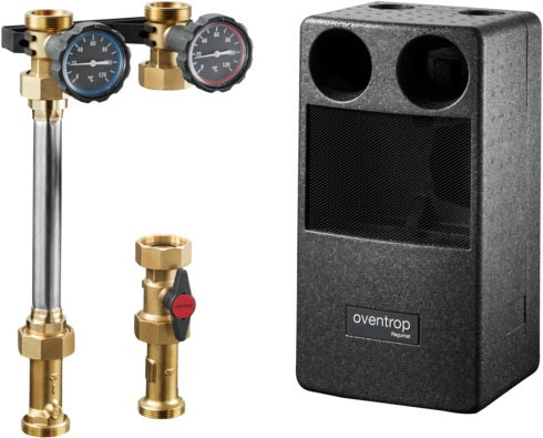 Oventrop Regumat S-180 Kessel-Anbindesystem DN 32, mit Pumpenkugelhahn, ohne Pumpe