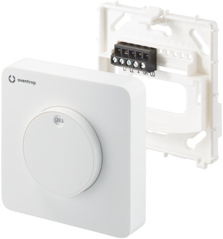 OVENTROP ClimaCon F 100 Raumthermostat Heizen/Kühlen Slave kabelgebunden 230 V Aufputz