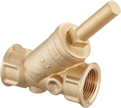 OVENTROP Rückschlagventil PN 25 Messing FKM-Dichtung DN 10 Rp 3/8 Zoll IG