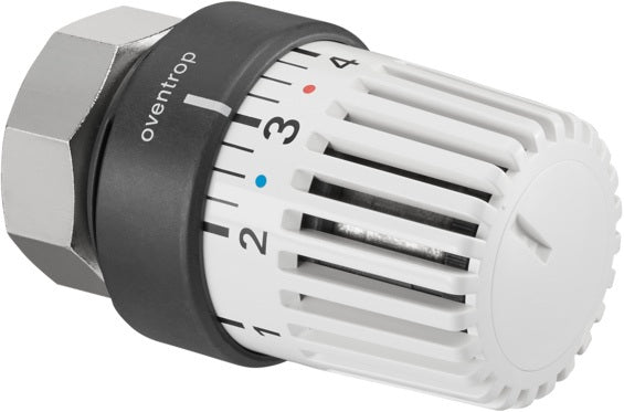 OVENTROP Thermostat maxi/min 7-28 °C anthrazit/weiß mit Nullstellung – Flüssigfühler, begrenzbar