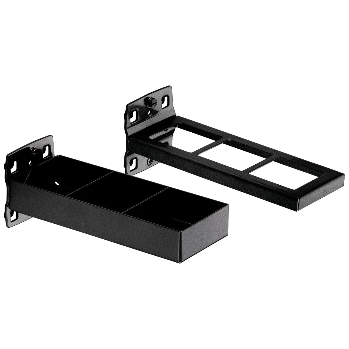 KRAFTWERK Kombinationshalter für Vierkantlochwand, 55 x 150 mm, 2-tlg - KW-145.135.150