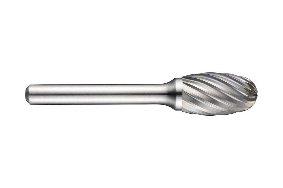 DORMER Frässtift TRE Ø 12,7 mm HM für INOX – 22 mm Kopflänge, 6 mm Schaft