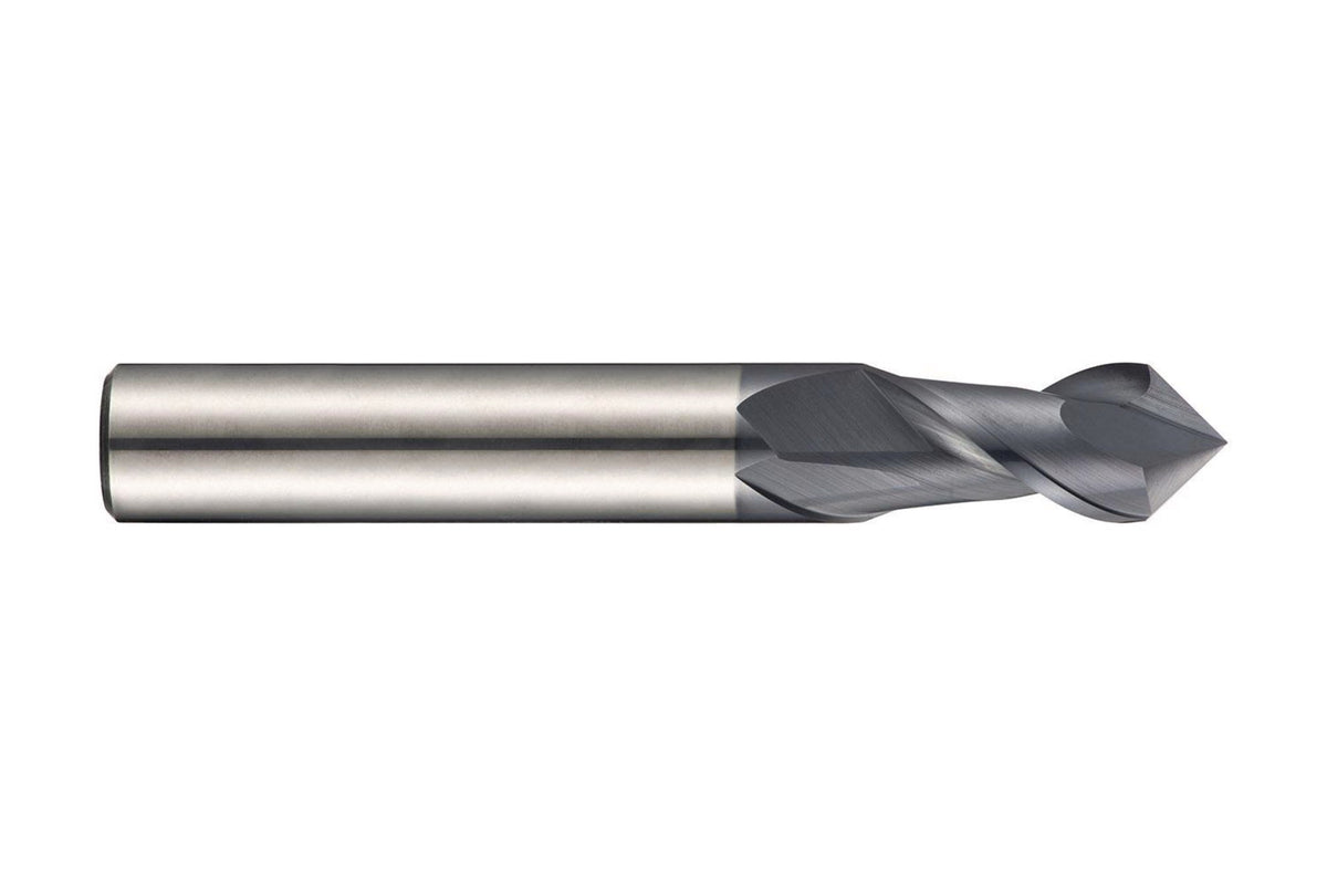DORMER Multifunktionswerkzeug HM AlTiN 90° Z.2 – 10 mm VHM Fasfräser für Stahl & Edelstahl
