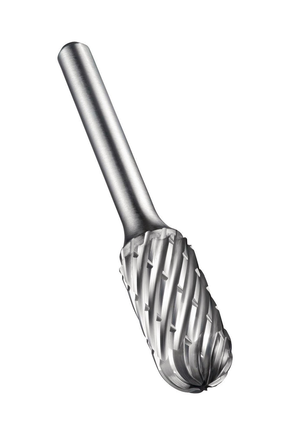 DORMER Frässtift WRC Ø 12,7 mm HM Blank für Stahl – Zylindrisch mit Kugelnase, 70 mm