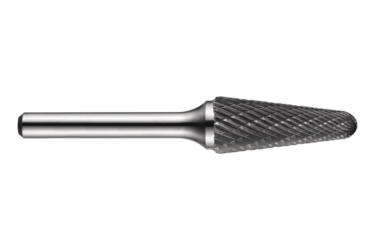 DORMER Frässtift KEL Ø 12,7 mm HM Kreuzverzahnung Form L mit 6 mm Schaft