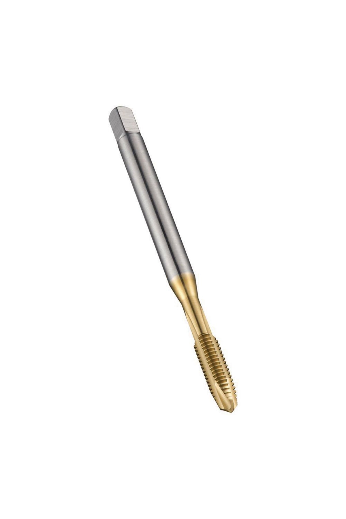 DORMER Maschinengewindebohrer DIN 371B EP00TIN M10x1.5mm HSS-E-PM TiN 2,5xD 6H – Spiralpunkt, Anschnitt Form B