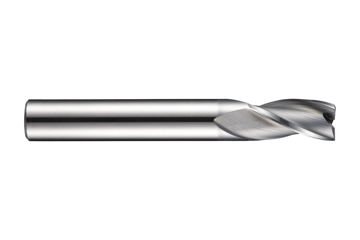 DORMER Langlochfräser HM AlCrN 10 mm Z3 – DIN 6527 L, kurze Bauform
