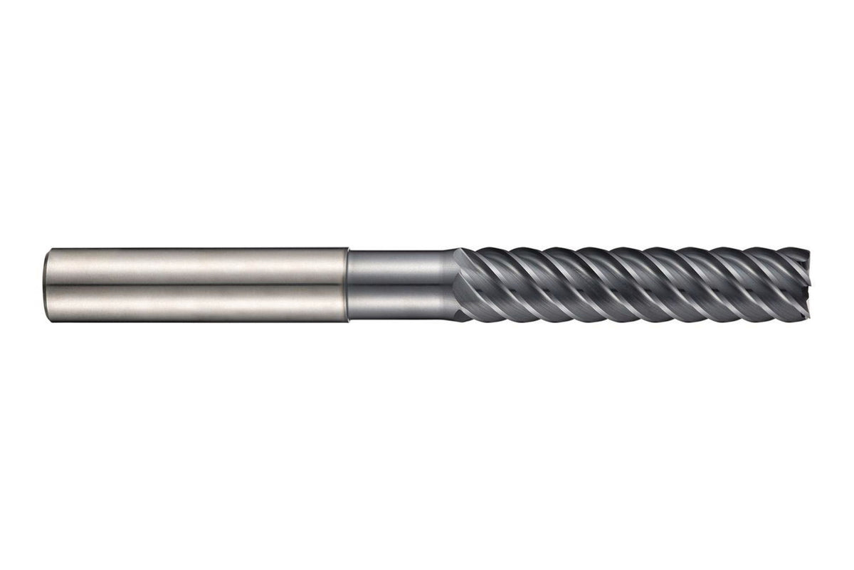DORMER S226 Schaftfräser 10 mm HM AlTiN – 6 Schneiden, 50° Helix, DIN 6535-HA