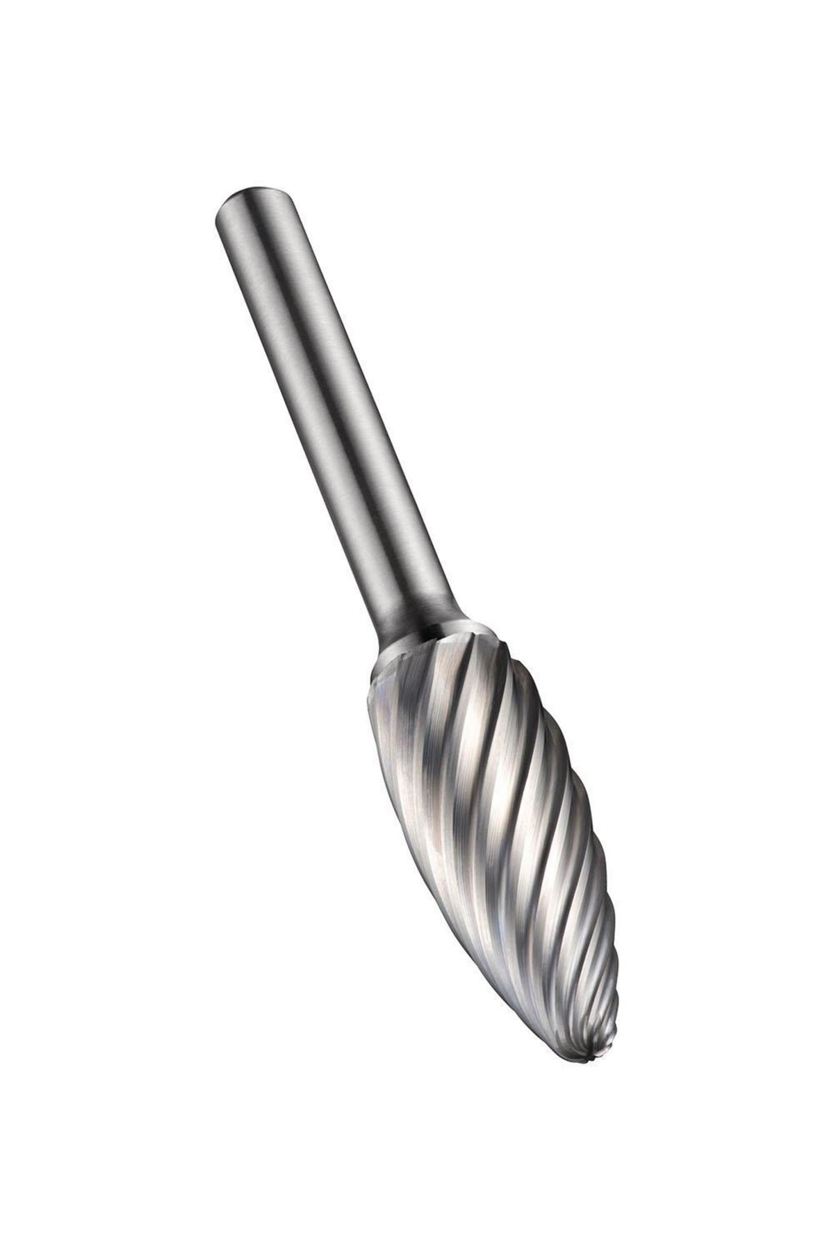 DORMER Frässtift Form H Ø 12,7 mm HM für INOX mit 6 mm Schaft