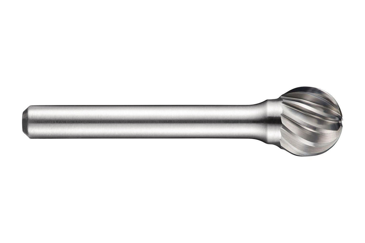 DORMER Frässtift KUD Ø12,7 mm HM blank für INOX, Kopflänge 11 mm, Schaft-Ø 6 mm